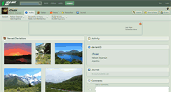 Desktop Screenshot of chuax.deviantart.com