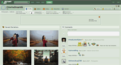 Desktop Screenshot of chlorinedream86.deviantart.com