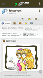 Mobile Screenshot of ictuarium.deviantart.com