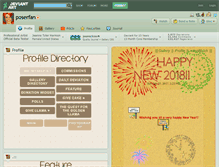 Tablet Screenshot of poserfan.deviantart.com
