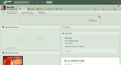 Desktop Screenshot of dai-club.deviantart.com