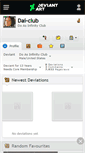 Mobile Screenshot of dai-club.deviantart.com