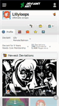 Mobile Screenshot of lillyloops.deviantart.com