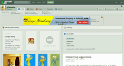 Desktop Screenshot of phenoms.deviantart.com