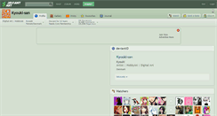 Desktop Screenshot of kyouki-san.deviantart.com