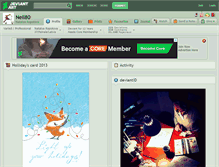 Tablet Screenshot of nell80.deviantart.com