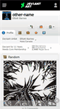 Mobile Screenshot of other-name.deviantart.com