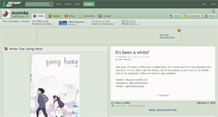 Desktop Screenshot of muminika.deviantart.com