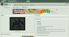 Desktop Screenshot of kublepy.deviantart.com