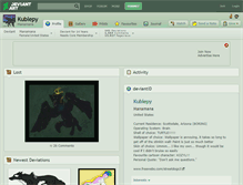 Tablet Screenshot of kublepy.deviantart.com