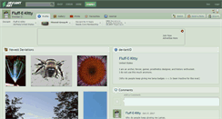 Desktop Screenshot of fluff-e-kitty.deviantart.com