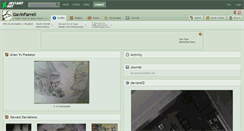 Desktop Screenshot of gavinfarrell.deviantart.com
