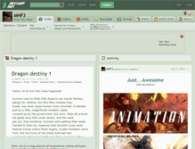 Tablet Screenshot of mhf3.deviantart.com