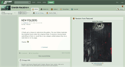 Desktop Screenshot of grande-macabre.deviantart.com