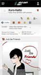 Mobile Screenshot of kuro-kaito.deviantart.com