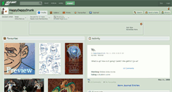 Desktop Screenshot of happydappydrunk.deviantart.com