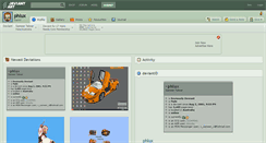 Desktop Screenshot of phlux.deviantart.com