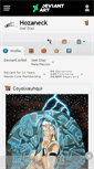 Mobile Screenshot of hozaneck.deviantart.com