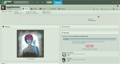 Desktop Screenshot of angeldemonm.deviantart.com