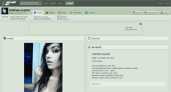 Desktop Screenshot of mistress-scarlet.deviantart.com