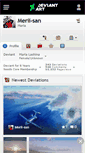 Mobile Screenshot of merii-san.deviantart.com