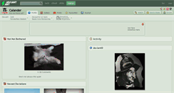 Desktop Screenshot of calander.deviantart.com