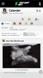 Mobile Screenshot of calander.deviantart.com