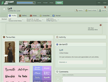 Tablet Screenshot of le9.deviantart.com