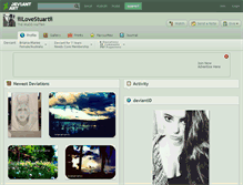Tablet Screenshot of iiilovestuartii.deviantart.com