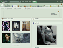 Tablet Screenshot of hardsex.deviantart.com