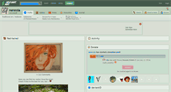 Desktop Screenshot of neressia.deviantart.com