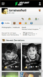 Mobile Screenshot of lorraineofkeli.deviantart.com