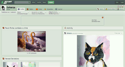 Desktop Screenshot of gohanza.deviantart.com