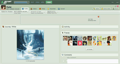 Desktop Screenshot of oune.deviantart.com