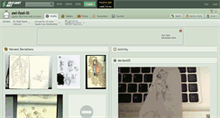 Desktop Screenshot of eel-feel-ill.deviantart.com