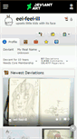 Mobile Screenshot of eel-feel-ill.deviantart.com