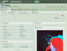 Tablet Screenshot of meitato.deviantart.com