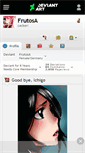 Mobile Screenshot of frutosa.deviantart.com