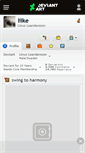 Mobile Screenshot of liike.deviantart.com