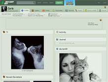 Tablet Screenshot of ca-ts.deviantart.com