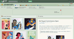 Desktop Screenshot of corrupted-azero.deviantart.com