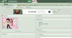 Desktop Screenshot of adhiraj.deviantart.com
