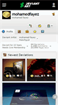 Mobile Screenshot of mohamedfayez.deviantart.com
