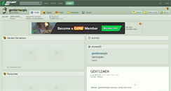 Desktop Screenshot of gentlemenpls.deviantart.com