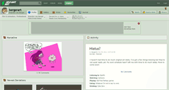 Desktop Screenshot of bergerart.deviantart.com