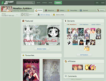 Tablet Screenshot of nosatsu-junkie.deviantart.com