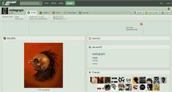 Desktop Screenshot of metegraph.deviantart.com