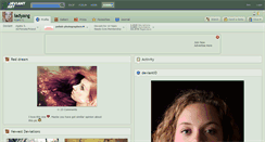 Desktop Screenshot of ladyang.deviantart.com