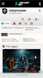 Mobile Screenshot of mistermoster.deviantart.com
