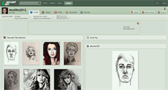 Desktop Screenshot of mcollins2012.deviantart.com